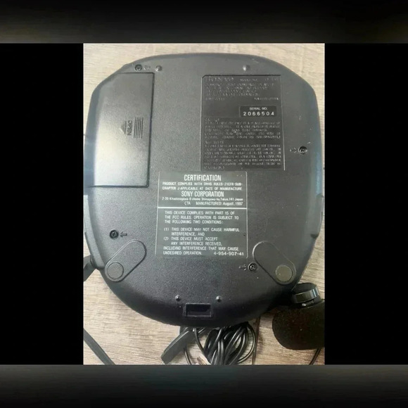 Sony - Discman D-151 - Digital Mega Bass Portable CD Player *TESTED - Picture 4 of 4